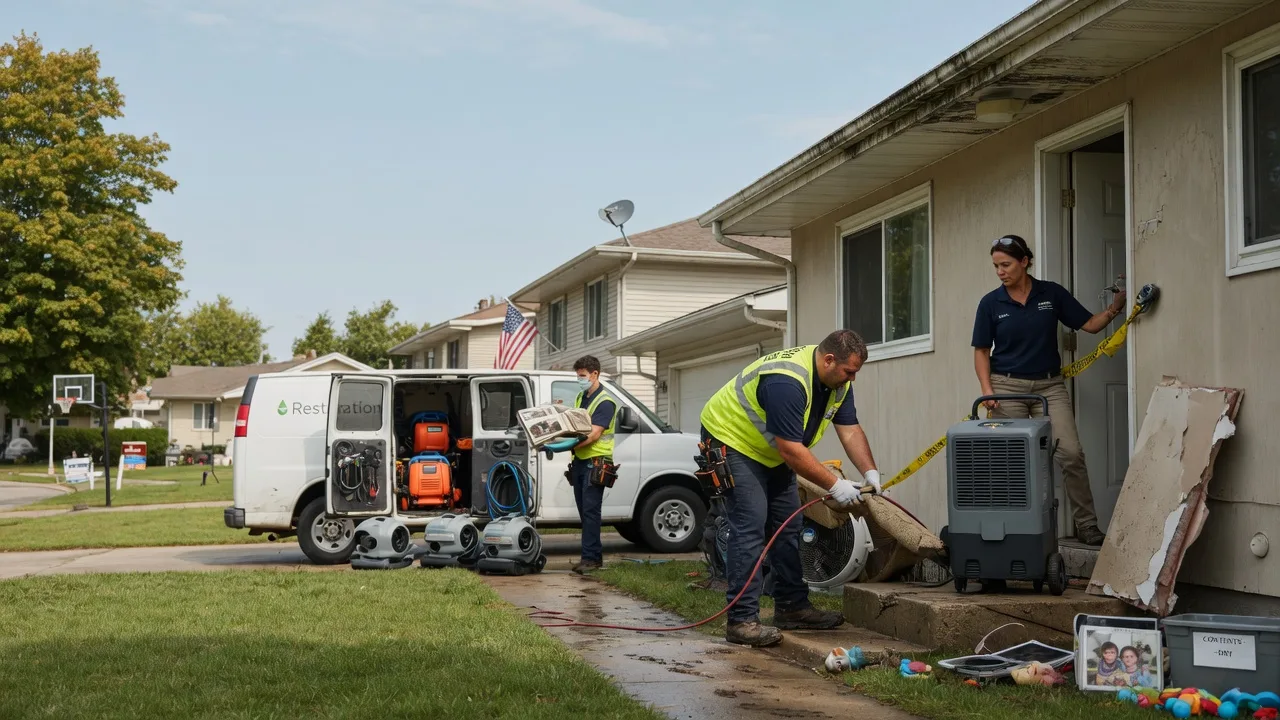 Water Damage Restoration in Bowmansville, PA near me
